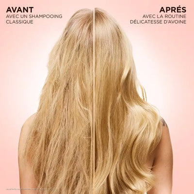 GARNIER Après SHAMPOOING DOUX, Délicatesse d'avoine crème de riz et lait d'avoine - Seven-Dz