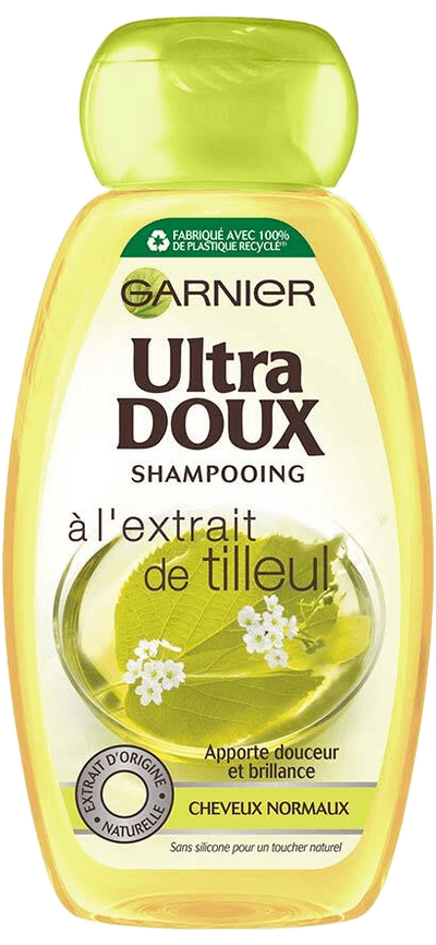 GARNIER ULTRA DOUX Shampooing  à l'Extrait de Tilleul Cheveux Normaux - 250m seven-dz