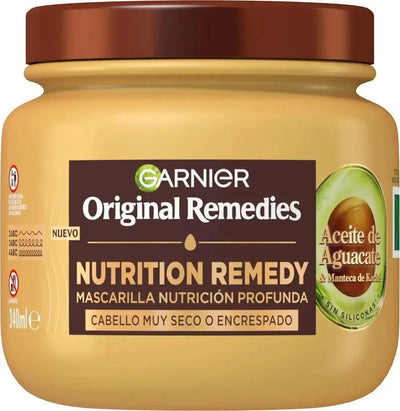 GARNIER ULTRA DOUX Masque nutrition profonde cheveux secs-300ml seven-dz