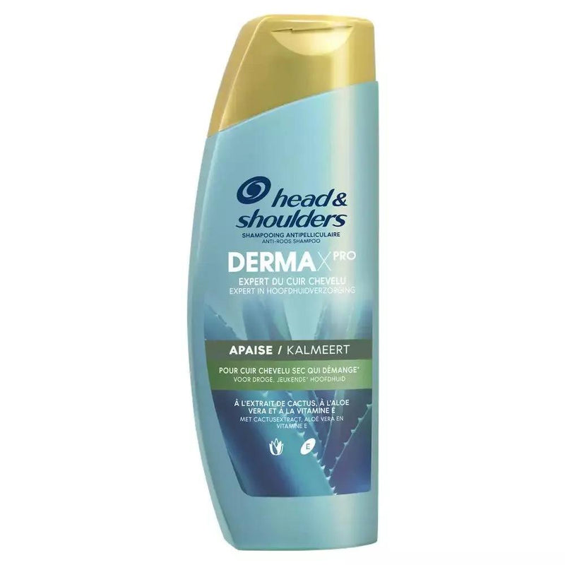 Head & Shoulders Derma X Pro apaise Shampoing Antipélliculaire Cuir chevelu sec - 225ml seven-dz
