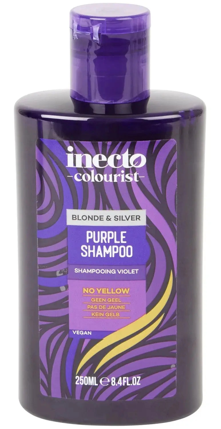 Inecto Colourist Shampooing violet Anti-jaunissement 250ml – Seven-dz