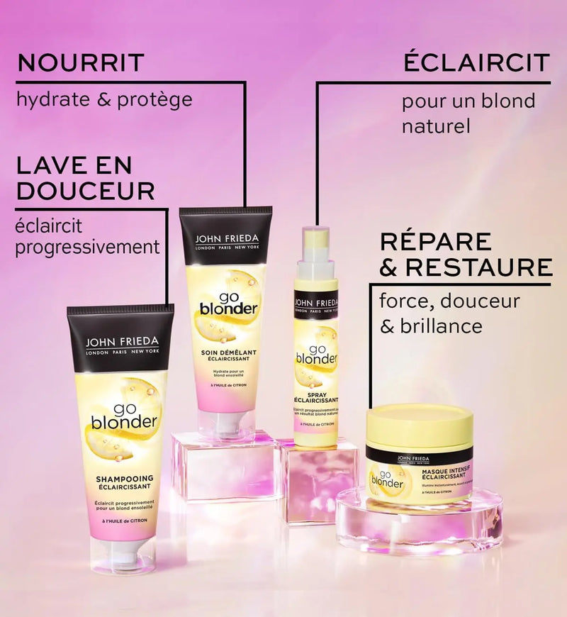 JOHN FRIEDA Go Blonder Masque Intensif Éclaircissant 250ml Seven