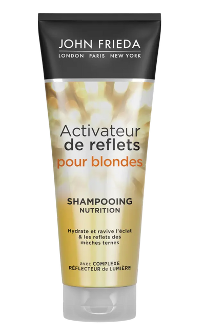 JOHN FRIEDA Activateur de Reflets Shampooing Nutrition - Cheveux Blonds -250ml seven-dz