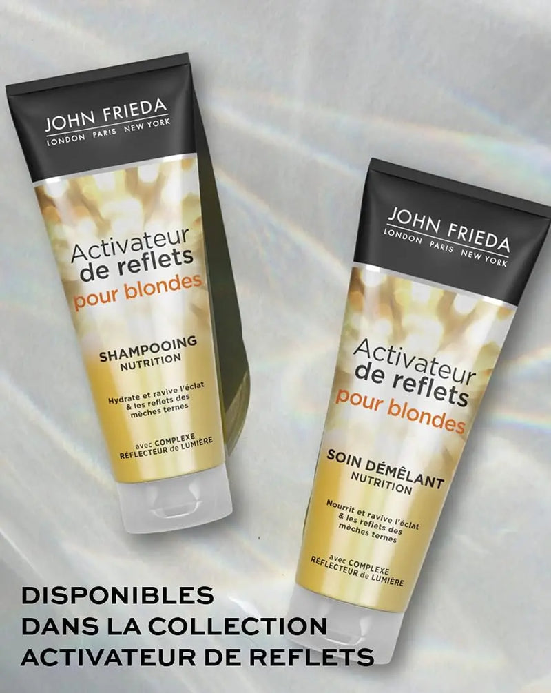 JOHN FRIEDA Activateur de Reflets Shampooing Nutrition - Cheveux Blonds -250ml seven-dz