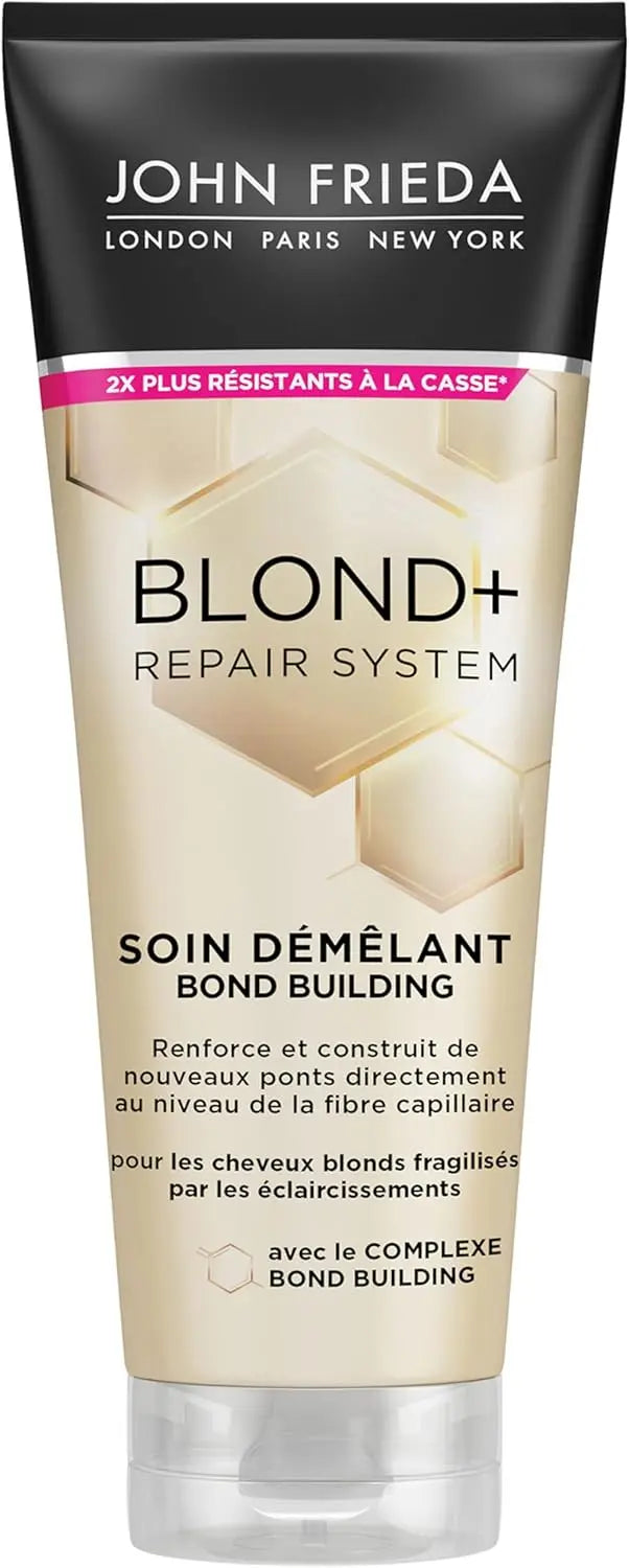 JOHN FRIEDA Blond+ Repair System Soin Démêlant Bond Building - Cheveux Blonds -250ml seven-dz