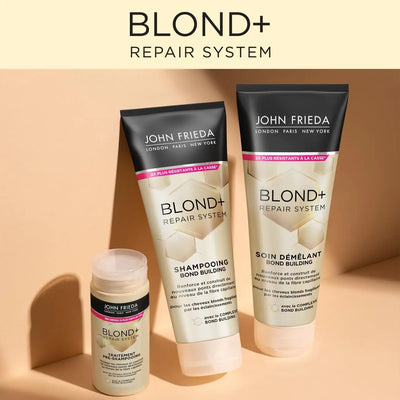 JOHN FRIEDA Blond+ Repair System Soin Démêlant Bond Building - Cheveux Blonds -250ml seven-dz