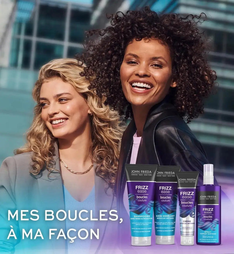 JOHN FRIEDA Frizz Ease Boucles Coutoure Gelée Hydrante  Cheveux ondulés à bouclés-250ml Seven-DZ