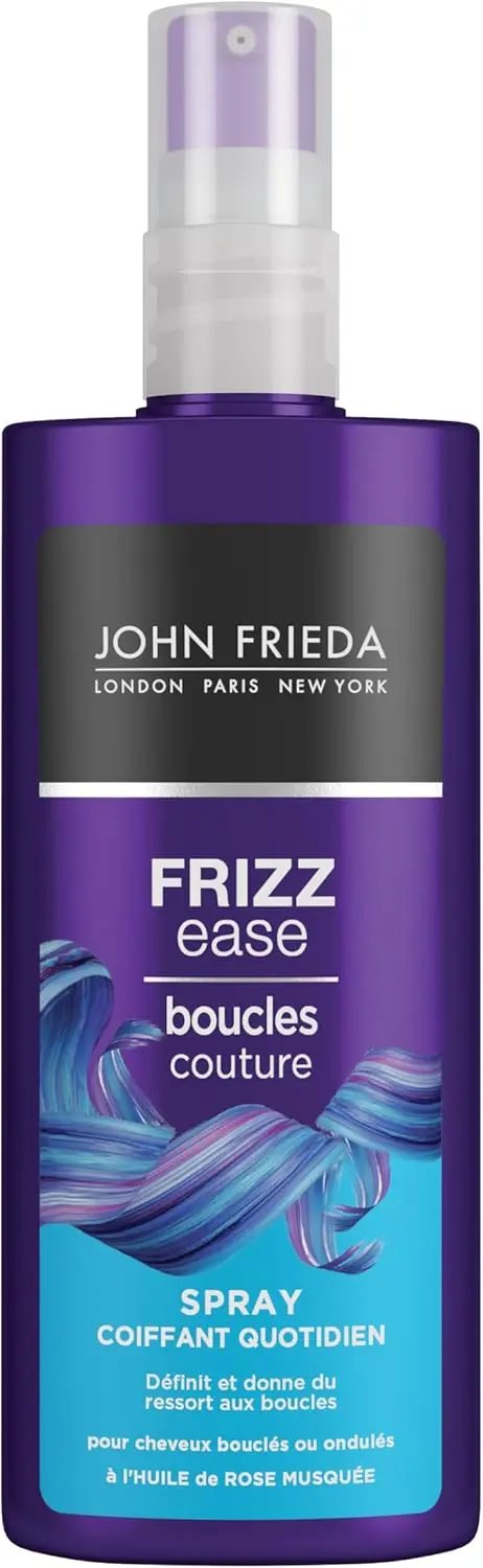 JOHN FRIEDA Frizz Ease Boucles Coutoure Spray Coiffant Boucles Couture Cheveux ondulés à bouclés-200ml seven-dz