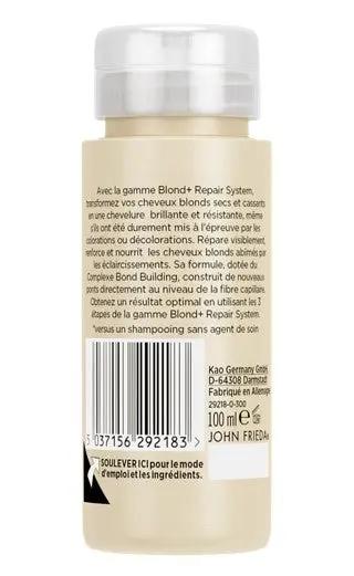 JOHN FRIEDA Blond+ Repair System Traitement Pré-Shampooing Cheveux Blonds -100ml seven-dz