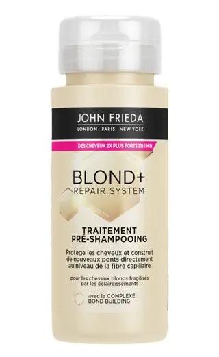 JOHN FRIEDA Blond+ Repair System Traitement Pré-Shampooing Cheveux Blonds -100ml seven-dz