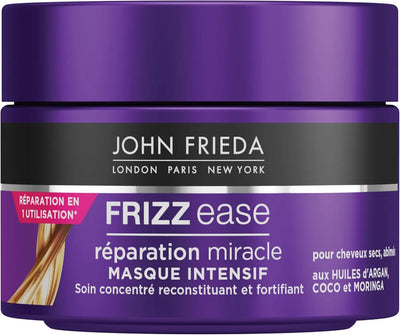 JOHN FRIEDA Masque Frizz Ease Masque Intensif Réparation Miracle   cheveux secs et abimés-250ml -Seven-Dz