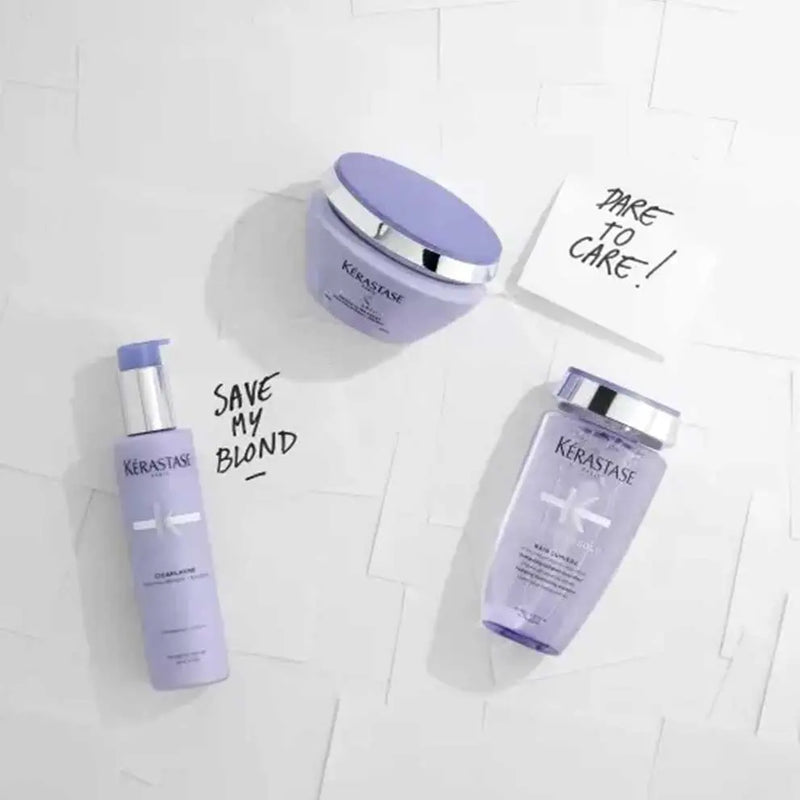 Kérastase_With love Cicaextreme BLOND ABSOLU shampoing sérum masque Seven_Dz