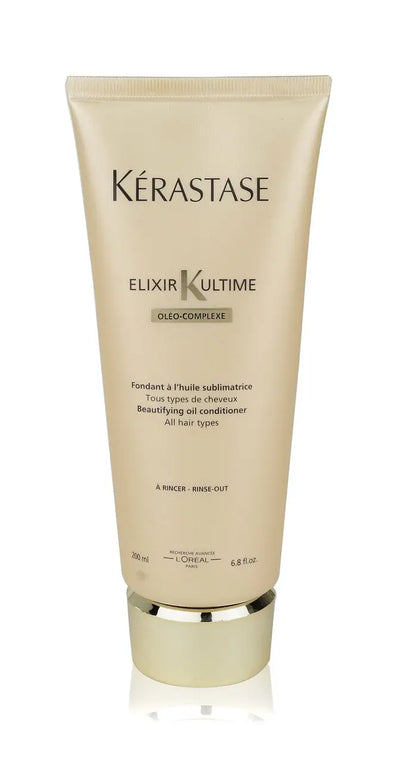 Kérastase <br> <b>ELIXIR ULTIME <br> Oléo complexe</b> <br> <h5>Huile fondante <br> tous types de  cheveux - 200ml </h5>Origine France <img style="vertical-align: middle;" src=" https://bit.ly/3XSoZct">  Seven-dz 