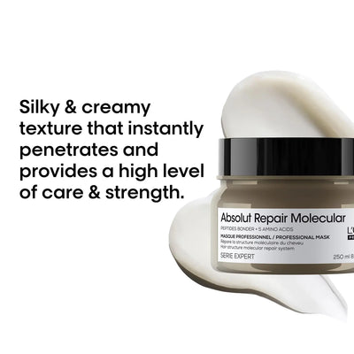 L'Oréal Professionne Masque Absolut Repair Molecular Cheveux Abîmés 250ml Seven-dz