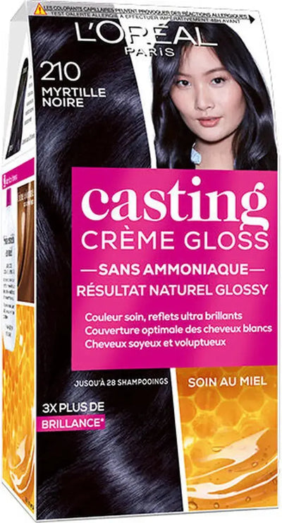 L'Oréal Paris Casting crème gloss 210 Noir Bleuté Seven-dz
