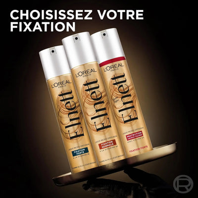 L'Oréal Paris Elnett laque coiffante Fixation forte à la Vitamine B5 - 200ml seven-dz