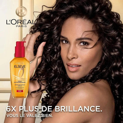 L'Oréal Paris Elseve Huile Extraordinaire Sérum Sublimateur d'éclat cheveux colorés-100 ml seven-dz