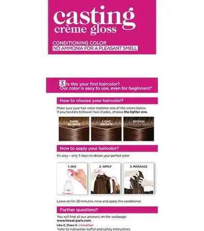 L'Oréal Paris Casting crème gloss 515 Chocolat Glacé Seven-Dz