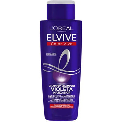 L'Oréal Paris Elvive Color-Vive Shampooing Violet Déjaunisseur  Cheveux Blonds - 200ml Seven-Dz