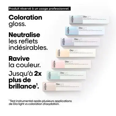 L’Oréal Professionnel <br> <h5>Dia Light N°6.11 <br>Blond Foncé Cendré 50ml </h5>Origine France <img style="vertical-align: middle;" src=" https://bit.ly/3XSoZct">  Seven-dz 