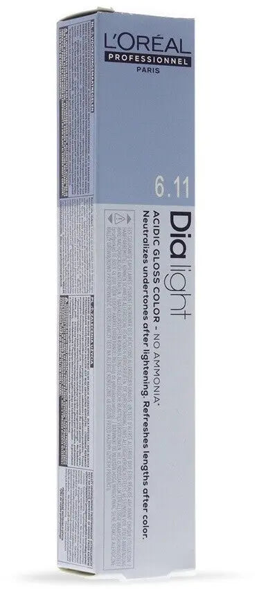 L’Oréal Professionnel <br> <h5>Dia Light N°6.11 <br>Blond Foncé Cendré 50ml </h5>Origine France <img style="vertical-align: middle;" src=" https://bit.ly/3XSoZct">  Seven-dz 