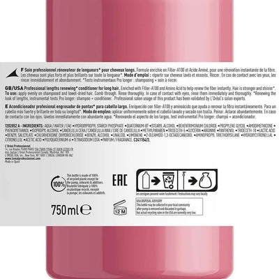 L'Oréal Professionnel <br><b> série expert Pro longer</b><br><h5> Shampooing Rénovateur de Longueurs. - 500 ml</h5>Origine France <img style="vertical-align: middle;" src=" https://bit.ly/3XSoZct">  Seven-dz 