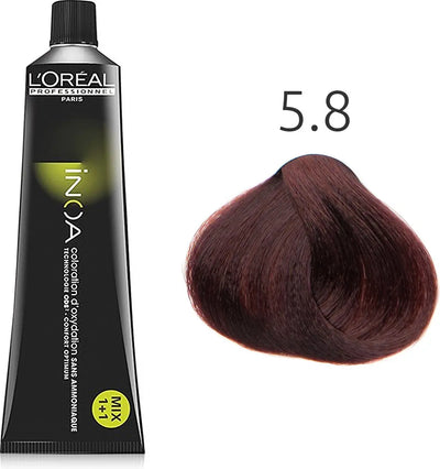 L'Oréal Professionnel INOA 5.8 Châtain Mocca-Seven-DZ
