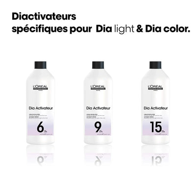 L'Oréal Professionnel<br> <b>Révélateur DIActivateur </b><br><h5>9 Vol - 1000ml</h5>Origine Italie <img style="vertical-align: middle;" src=" https://bit.ly/4jNsZnc">  Seven-dz 