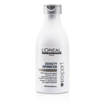 L'Oréal Professionnel <br><b> DENSITY ADVANCED</b><br><h5>SHAMPOING DESIFIANT CHEVEUX AFFINES - 250 ml</h5>Origine France <img style="vertical-align: middle;" src=" https://shorturl.at/bDMR9">