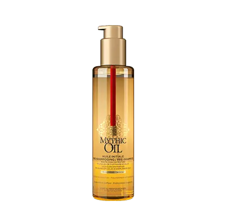 L'Oréal Professionnel <br><b> MYTHIC OIL </b><br><h5> Huile Cheveux Epais - 150 ml</h5>Origine France </h6> <img style="vertical-align: middle;" src=" https://shorturl.at/bDMR9">