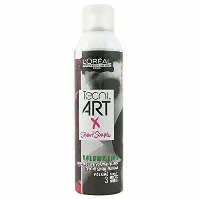 L'Oréal Professionnel <br><b>Tecni Art x Stuart Semple</b><br><h5>Volume Lift Spray-Mousse - 250 ml</h5>Origine France <img style="vertical-align: middle;" src=" https://shorturl.at/bDMR9">