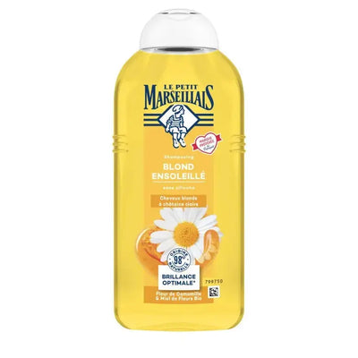 Le Petit Marseillais Shampooing Blond Ensoleillé à la Fleur de Camomille et au Miel de Fleurs Bio 300ml seven-dz