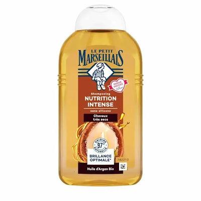 Le Petit Marseillais Shampoing Nutrition intense à l'huile d'argan BIO - 250ml seven-dz