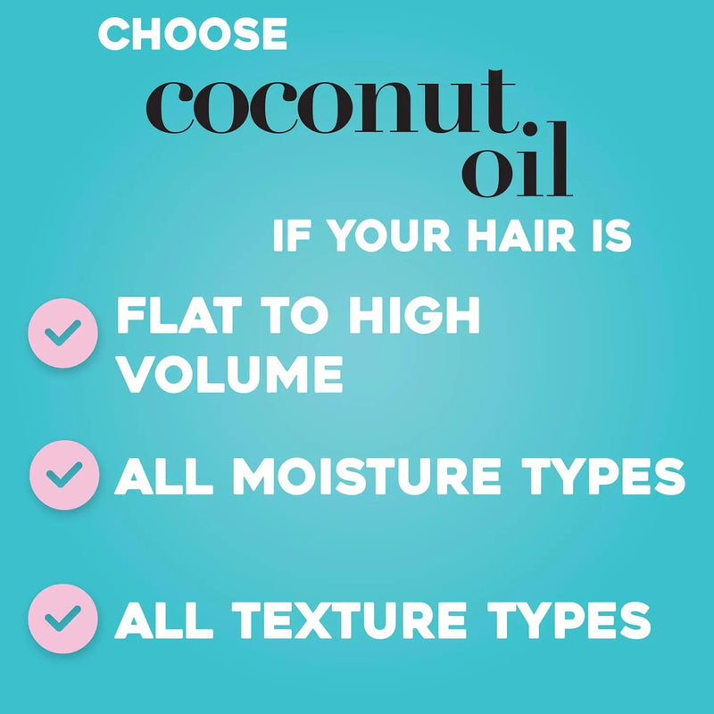 OGX<br><b>Coconut Oil</b><br><h5>Huile nourrissante<br>et Hydratante légère<br>Tout type de cheveux-118ml</h5>Origine USA <img style="vertical-align: middle;" src=" https://bit.ly/43CK0ex">  Seven-dz 