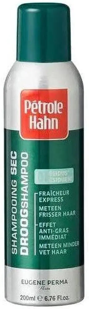 Pétrole Hahn<br> <b> Pétrole Hahn SHAMPOOING Sec 0 RESIDUEN</b><br><h5>shampooing Sec-200ml</h5>Origine France </h6> <img style="vertical-align: middle;" src=" https://shorturl.at/bDMR9">