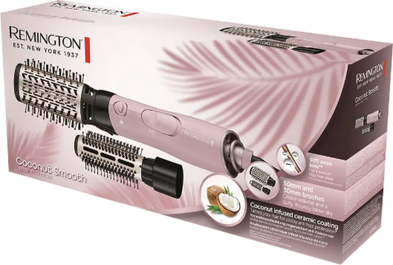 Remington<br> <b> Brosse soufflante </b><br>Coconut Smooth  Seven-dz 