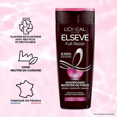 L'Oréal Paris<br><b>Elseve ELSEVE Full Resist</b><br><h5>Shampoing Nourrit le cuir chevelu - 400 ml <h5>