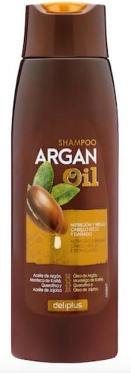 Deliplus Shampoing à l'Huile d'Argan Cheveux secs et abîmés - 400ml seven-dz