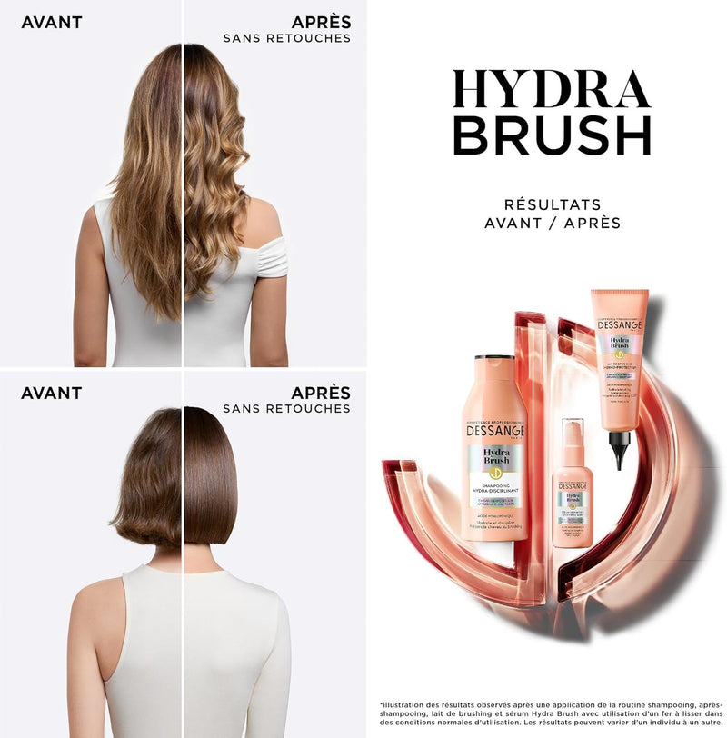 DESSANGE Hydra-Brush Sérum de Finition Anti-Frizz Tous Types de Cheveux-100ml  Seven-dz 