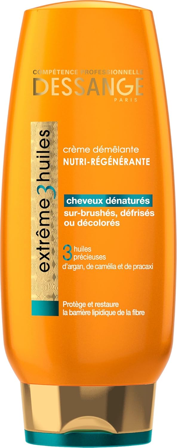 DESSANGE Nutri-Extrême richesse 3 Huiles Crème Démêlante Nutri-Régénérante Cheveux dénaturés-200ml seven-dz