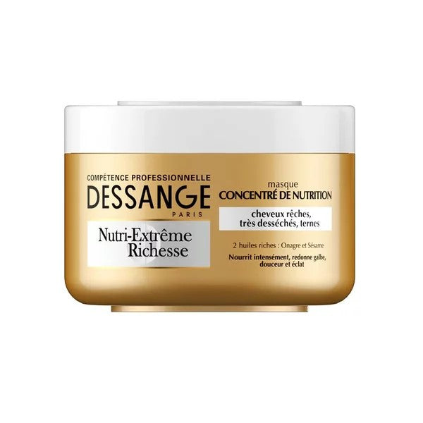 DESSANGE Nutri-Extrême Richesse Masque Cheveux rêches, très desséchés, ternes-250ml Seven-dz