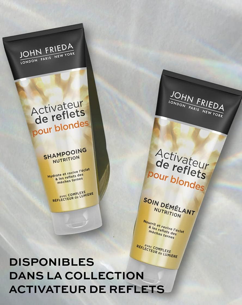 JOHN FRIEDA Activateur de Reflets Shampooing Nutrition - Cheveux Blonds -250ml seven-dz