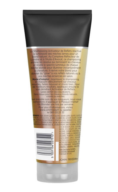 JOHN FRIEDA Activateur de Reflets Shampooing Nutrition - Cheveux Blonds -250ml seven-dz