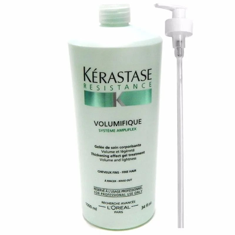 Kerastase Resistance Volumifique Gelée de Soin Corporisante cheveux long et fins 1000 ml seven-dz