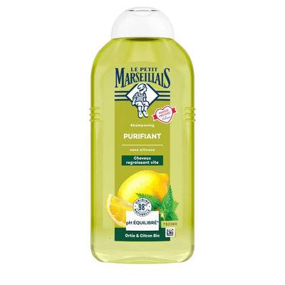 Le Petit Marseillais Shampooing Purifiant à l’Ortie et au Citron BIO - 300ml seven-dz