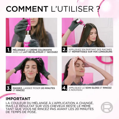 L'Oréal Paris Casting crème gloss 323 Chocolat Noir  Seven-dz