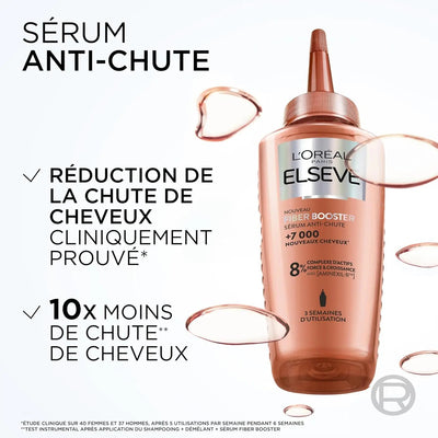 L'Oréal Paris Elseve Fiber Booster Sérum Anti-Chute Cheveux Clairsemés - 102ml seven-dz