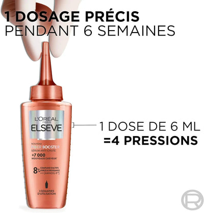 L'Oréal Paris Elseve Fiber Booster Sérum Anti-Chute Cheveux Clairsemés - 102ml seven-dz