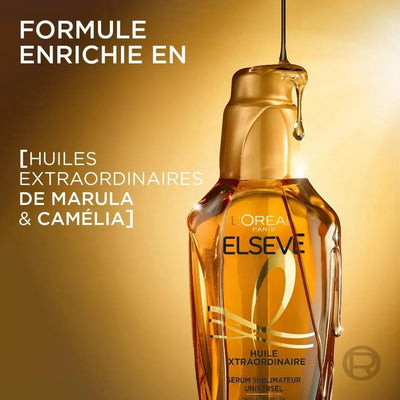 L'Oréal Paris Elseve Huile Extraordinaire Sérum Sublimateur Universel cheveux secs-100 ml seven-dz