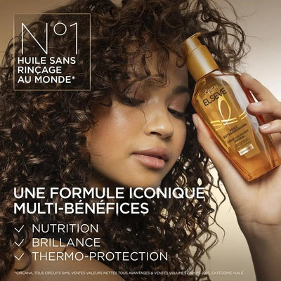 L'Oréal Paris Elseve Huile Extraordinaire Sérum Sublimateur Universel cheveux secs-100 ml seven-dz